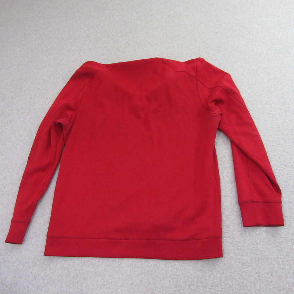 Hugo Boss Mens 1/4 Zip Sweater 2XL Red Pullover Long Sleeve Casual - Picture 1 of 10
